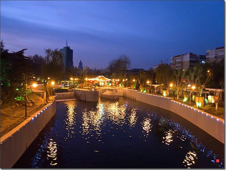 環(huán)城河亮化