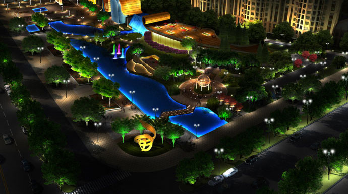 小區(qū)亮化設(shè)計(jì)