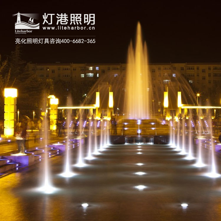 廣場(chǎng)夜景亮化照明